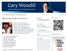 Tablet Screenshot of garywoodill.com